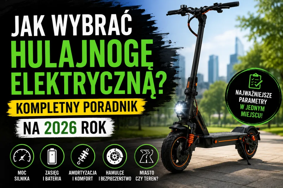 Jak wybrać hulajnogę elektryczną? Kompletny poradnik zakupowy na 2026 rok