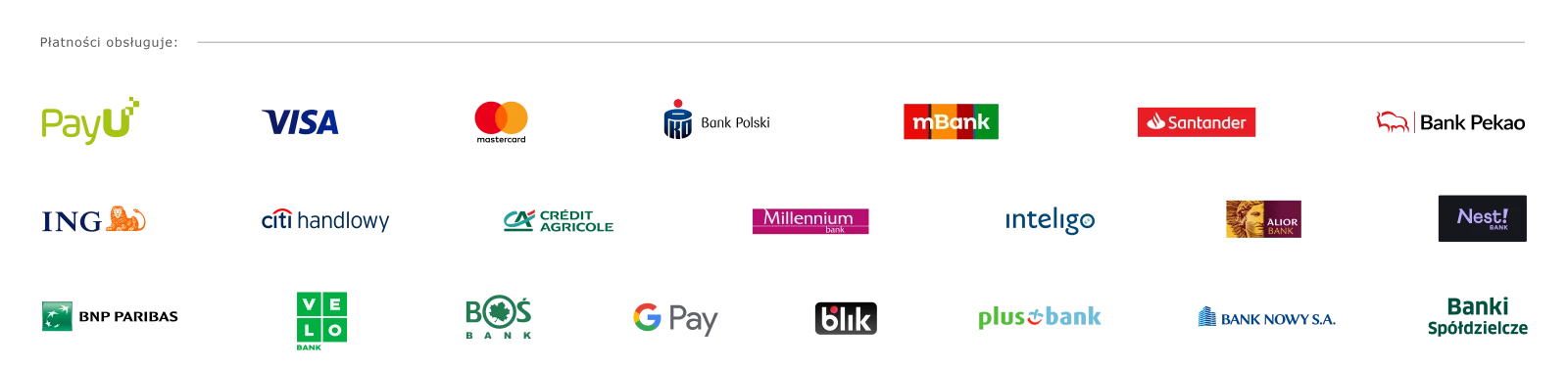 Payment methods